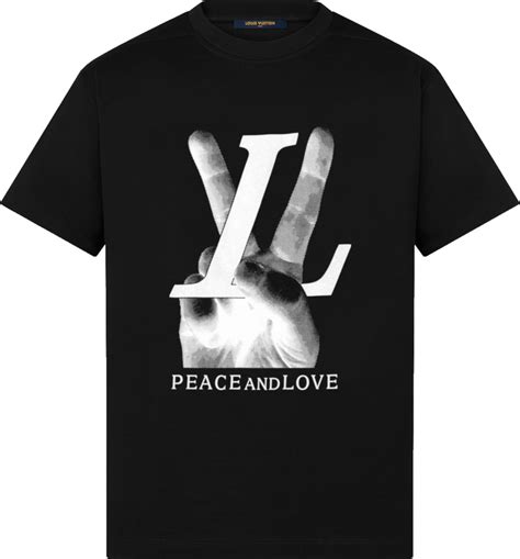 louis vuitton peace and love shirt|Louis Vuitton 2018 Peace & Love T.